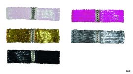 Belt-Sequin-Elastic-Gld