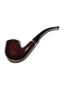 Pipe-Bowl-Brn/Blk-Wood-5.5"