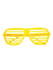 Glasses-Blinds-Neon Yellow