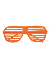 Glasses-Blinds-Neon Orange