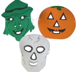 Mask-Halloween-Soft-Asst of 3