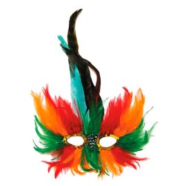 Mask-Wild Feathers