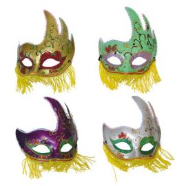 Mask-Flared w/Fringe-Asst