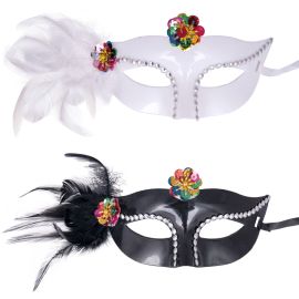 Mask-Diamond/Feather-Asst