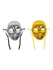 Mask-Metallic Silver