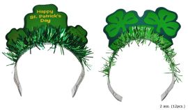 Headbands-St. Patrick's Day-12 pcs Asst