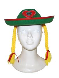 Bavarian Hat w/Braid