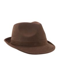 Hat-Felt-Brn