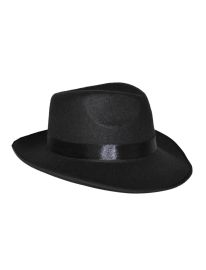 Hat-Gentleman-Felt-Blk