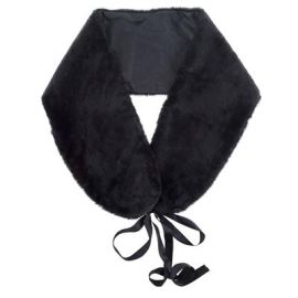 Furry Collar-Black