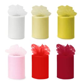 Balloon-Accessory-Tulle Ribbon-Multi-3"x65'