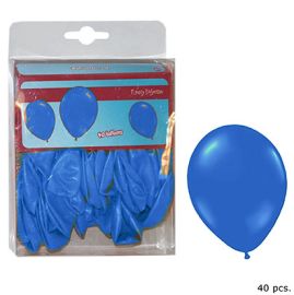 Balloon-Latex-Blu-10"-40 pcs
