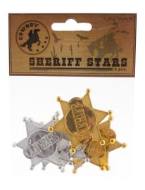 Badge-Deputy-3"-6 pcs-Asst