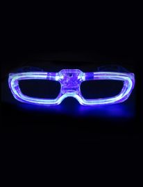 Glasses-Sound Active Lights-Red