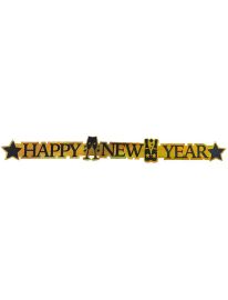 Banner-Happy New Year-45"x4.5"