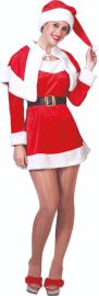 Naughty Santa Lady-Size Small
