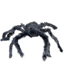 Décor-Spider-Fuzzy-Blk-23.6"