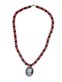 Necklace-Ghost Cameo