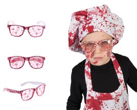 Glasses-Splattered Blood