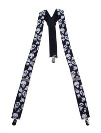 Suspenders-Skulls