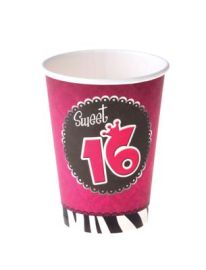 Sweet 16 Cups-8 pcs