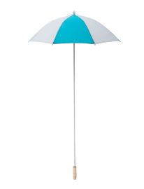 Umbrella-Mini-Teal/Wht-41.3"