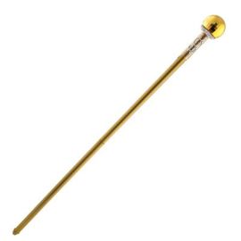 Cane-Gold-Ball Top-Plastic-39.4"-assembly required