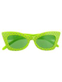 Glasses-Polka Dots-Green