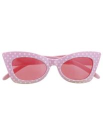Glasses-Polka Dots-Pink