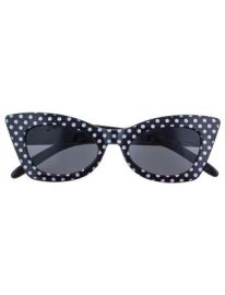 Glasses-Polka Dots-Black