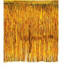 Tinsel Curtain-Gld-96.5"x118"