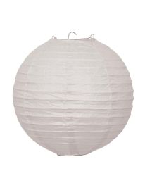 Lantern w/Candle Holder-10"-Wht