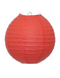 Lantern w/Candle Holder-10"-Red