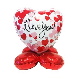 Balloon-Foil-I Love You-Hearts-Kit