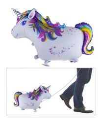 Balloon-Foil-Walking Unicorn (12,24)