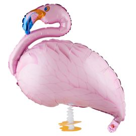 Balloon-Foil-Walking Flamingo 