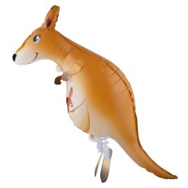 Balloon-Foil-Walking Kangaroo