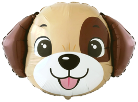 Balloon-Foil-FM-Dog Head-21"x 29"