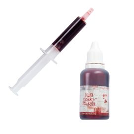 Syringe & Bottle of Fake Blood