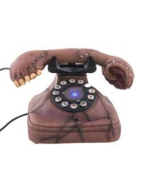 Décor-Scary Telephone w/Light/Sound-9"x5"x5"