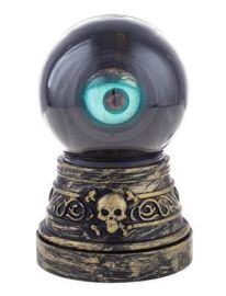 Crystal Ball w/Blinking Evil Eye-L/S/M