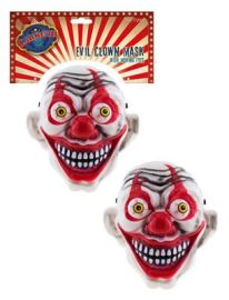 Mask-Funny Clown w/Moving Eyes