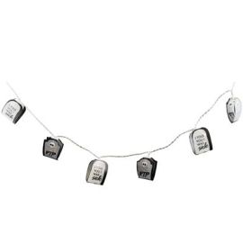 Gravestone LED String 10 Lights-67"