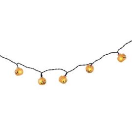 Pumpkin LED String 10 Lights-47"
