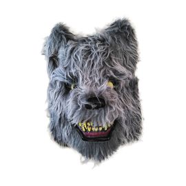 Mask-Furry Wolf-Gray