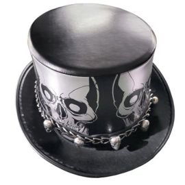 Top Hat w/Skulls & Chain