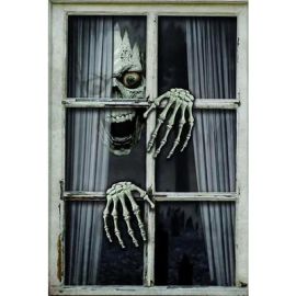 Skeleton Window Decoration