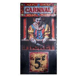 Door Curtain Scary Clown-38.6"x78.7"