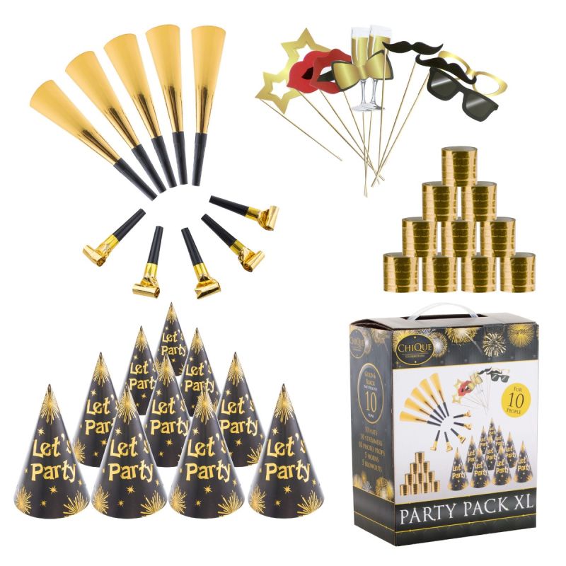 Funny Fashion - Balloons Party Box for 10-Let's Party Balloons